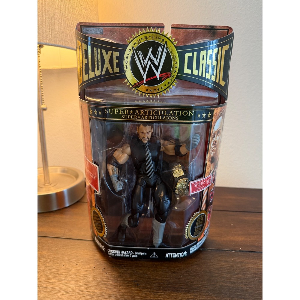 WWE Undertaker Jakks Pacific Deluxe Classic Superstars Series 3 Action Figure